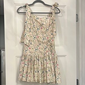 Mabel Floral Cream women’s Dress
